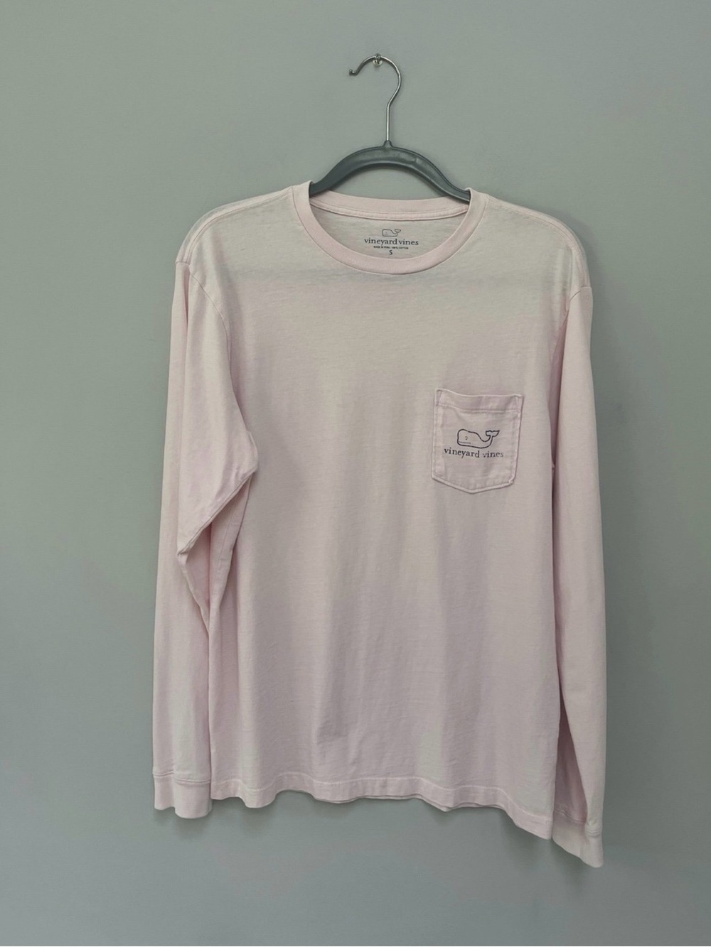 Vineyard Vines Long-Sleeve Light Pink